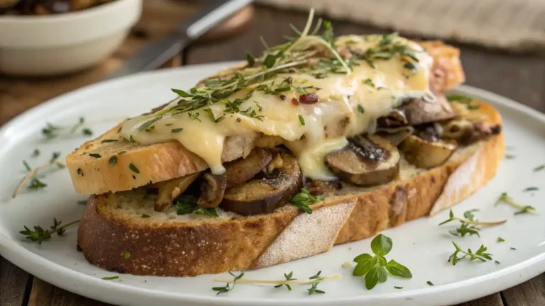 Swiss Mushroom Melt Delight